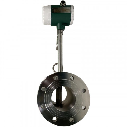 DN100 Вихревой счётчик пара из нержавеющей стали KLUGB PN16 RF DIN фланец  0.5-7.5 t/h <1,6 МПа, <250°C, 4-20mA, ExdIIBT6