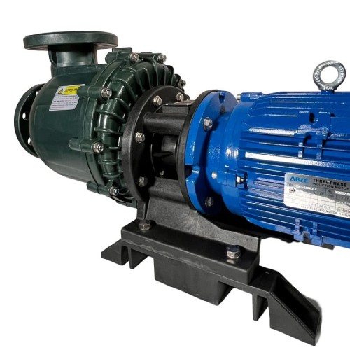 Pompe chimique pour nitrate de sodium QHB-750102 PVDF, 1300L/min, 26,5m, 380V, centrifuge auto-amorçante