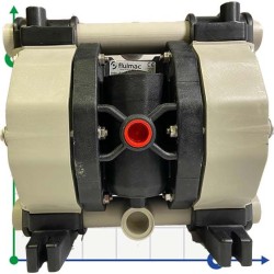Druckluft-Membranpumpe PHOENIX 65-PP 1/2, P65-PHTTPTPT