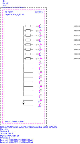 6ES7132-6BF01-0BA0 Module de sortie DQ 8x 24VDC/0.5A