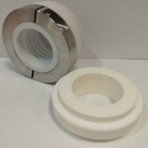 Sello mecánico R-10R 2.1/2, SIC/SIC, PTFE, 304, V