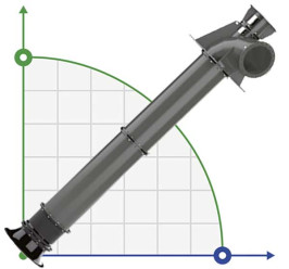 Veneroni E, 1400 m3/h axial propeller pump