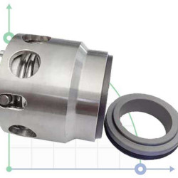 Sello mecánico Lowara R-LWR 22, SIC/TC, VITON, 316