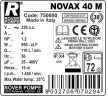 Pompe à huile et émulsion NOVAX 40M
