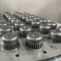Элемент колпачковой тарелки 1000 мм из нержавеющей стали AISI 304 для ректификационной, дистилляционной колонны