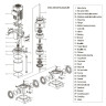 CDLF 32-70, AISI 316 насос многоступенчатый