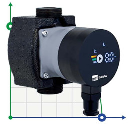 Ebara Ego 2 Tech 15/60-130, 220V electronically controlled circulation pump