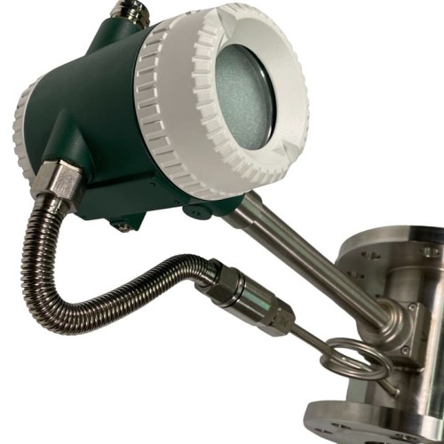 DN80 Вихревой расходомер из нержавеющей стали KLUGB PN16 RF DIN фланец, для пара 0.325-5 t/h <1,6 МПа, <250°C, 4-20mA, ExdIIBT6