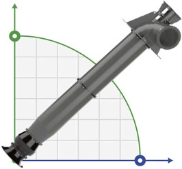 Veneroni S, 9000 m3/h axial propeller pump