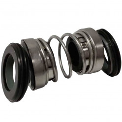 Sello mecánico doble para eje de bomba R-208 14, SIC/SIC/SIC/SIC, NBR, 304