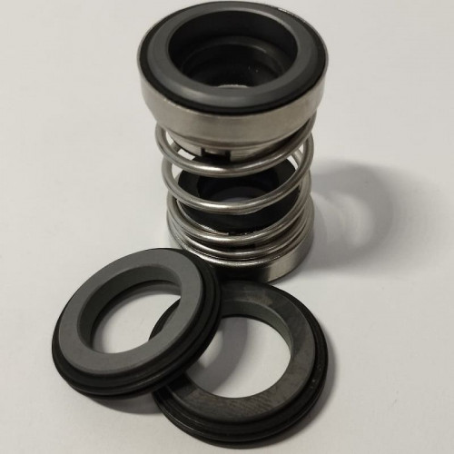 Sello mecánico doble para eje de bomba R-208 14, SIC/SIC/SIC/SIC, NBR, 304