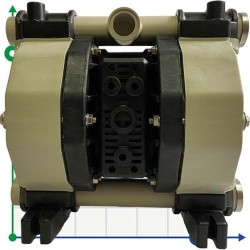 Druckluft-Membranpumpe PHOENIX 100-PP 3/4, P100-PHTTPTT