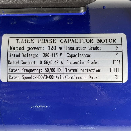 Chemical pump MD-E-255-SSV-5V38AYS, CFRETFE, 53L/min, 6,2m, 380V