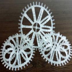 Teller Rosette Ring, PP, 82.5 mm