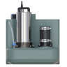 Sewerage unit for basements, bomb shelters with control panel AIZL-1100W, 27/13, 1.1 kW, 220V, 2800 rpm