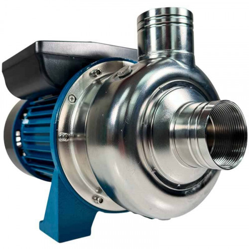 Bomba para bombeo de kvas, zumo, cerveza, leche TS200, 1,5 kW, AISI 304, 220 V/50 Hz, 2900 rpm con impulsor abierto