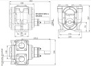 Bomba de engranajes para chocolate Kupar KCP 2 1/2 pulgadas, 30 m3/h