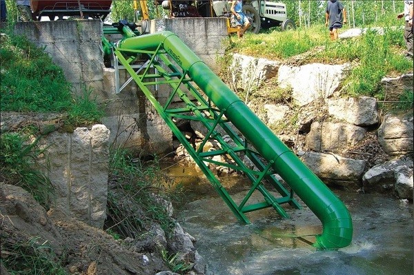 Veneroni ABN 40, 1440 m3/h centrifugal pump with frame