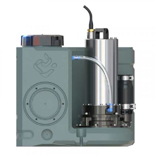 Sewage lifting unit with submersible pump and control panel AIZL-SC 1100W, 18/17.5, 1.1 kW, 220V, 2800 rpm