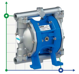 SEKO Duotek AF50 ALU Pneumatische Membranpumpe