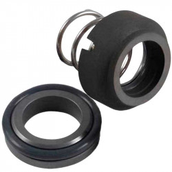 Garniture mécanique R-120W 10, CAR/SIC, VITON, 304, WM