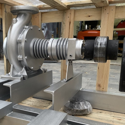 Pompe à huile thermique EMSE EKY 80-250, 75 kW, 2900 avec accouplement sur le châssis, sans moteur