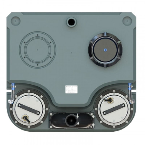 Podnośnik KNS solo do domków letniskowych, domów prywatnych z dwiema pompami i panelem sterowania AIZL-1100W Double, 27/13, 1,1 kW, 220V, 2800 obr./min