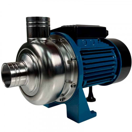 Pompa do mycia warzyw i owoców TS100, 0,75 kW, AISI 304, 380 V/50 Hz, 2900 obr./min z wirnikiem otwartym