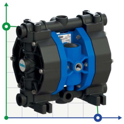 Пневматичний мембранний насос SEKO Duotek AF50 PP