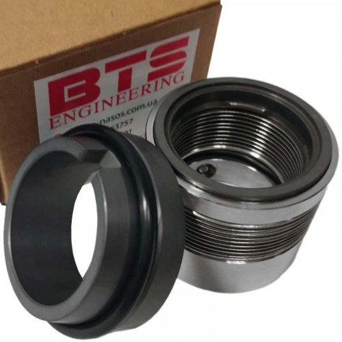 Metal bellows seal for pump shaft R-680 2, SIC/SIC, VITON, AM350/316