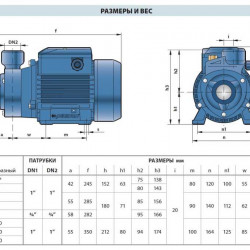 Насос вихровий Pedrollo PKm 60 - MD