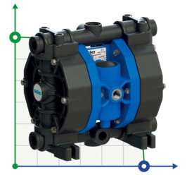 SEKO Duotek AF50 PVDF Pneumatische Membranpumpe