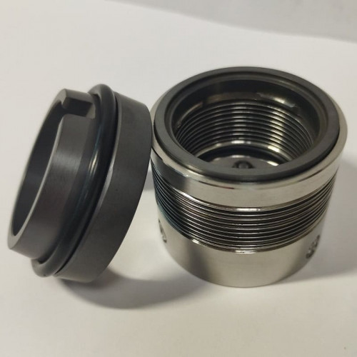 Metal bellows seal for pump shaft R-680 2.1/2, SIC/SIC, VITON, AM350/316