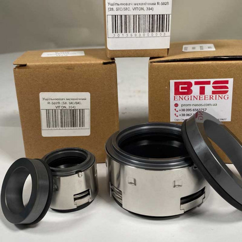 Uszczelnienie mechaniczne R-502B 14, CAR/SIC, EPDM, 304