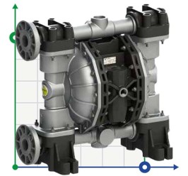 PHOENIX P500 ALU HYTREL+PTFE ATEX pompa membranowa pneumatyczna