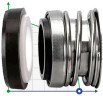 Gleitringdichtung R-16 1/2, CAR/CER, EPDM, 304