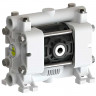 Pompe pneumatique à membrane PHOENIX P04 POM NBR+PTFE, 4 l/min