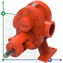 Шестеренчатый насос для перекачки мазута Kupar KHP 3 дюйма, 5-50 м3/час