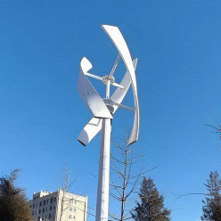 Вертикальный ветрогенератор X-типа 2 кВт для установки на крыше