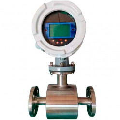 DN250 Stainless steel electromagnetic flow meter KLD PN16 (distillery stillage), 53-883 m3/h, 4-20mA, Ex