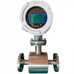 DN250 Stainless steel electromagnetic flow meter KLD PN16 (distillery stillage), 53-883 m3/h, 4-20mA, Ex