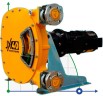 Bomba industrial de manguera JXHIN-40-CI+Titanium-NBR-P, 3.28 m3/h, 2,2 kW, 16 bar, 380V