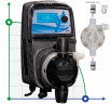 Bomba dosificadora para mantenimiento del nivel de pH PDE HC151+ PH-RX M60 240V PVDF-CE-VT, 1-10 l/h, 7-1 bar
