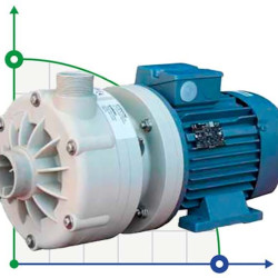 Горизонтальний відцентровий насос МВ 120 PP TL-VITON