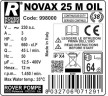 NOVAX 25 Oil Pumpe für Pflanzenöl