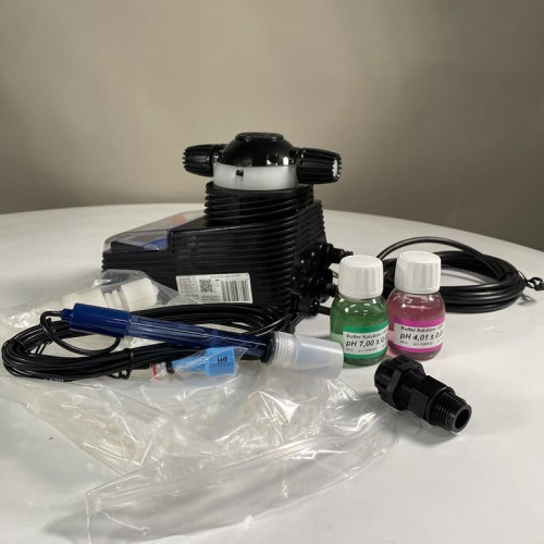 Bomba dosificadora electromagnética PDE HC151+ PH-RX M60 C/PH PROBE, 1-10 l/h, 7-1 bar