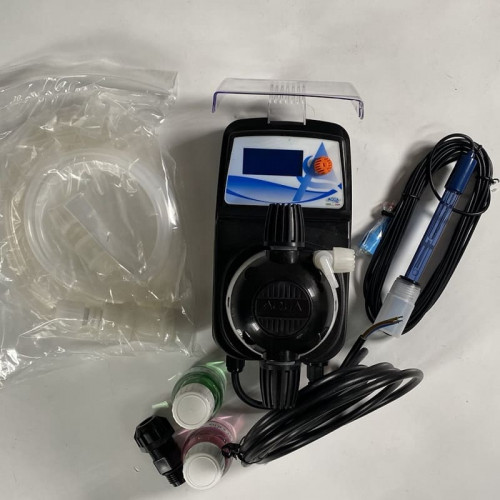 Bomba dosificadora electromagnética PDE HC151+ PH-RX M60 C/PH PROBE, 1-10 l/h, 7-1 bar