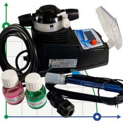 Bomba dosificadora electromagnética PDE HC151+ PH-RX M60 C/PH PROBE, 1-10 l/h, 7-1 bar