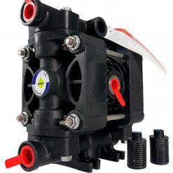 Pneumatische Membranpumpe für Säuren PHOENIX P20 PVDF SANTOPRENE+PTFE, 20 l/xv