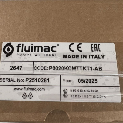 Pneumatische Membranpumpe für Säuren PHOENIX P20 PVDF SANTOPRENE+PTFE, 20 l/xv